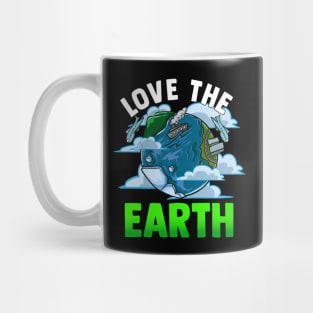 Love The Earth Hipster Cute Hippie Mother Earth Mug